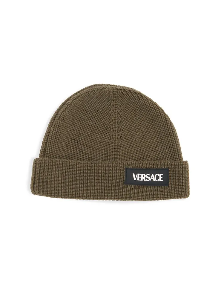 Kid's Patch Logo Knit Beanie