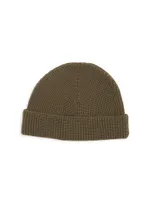 Kid's Patch Logo Knit Beanie