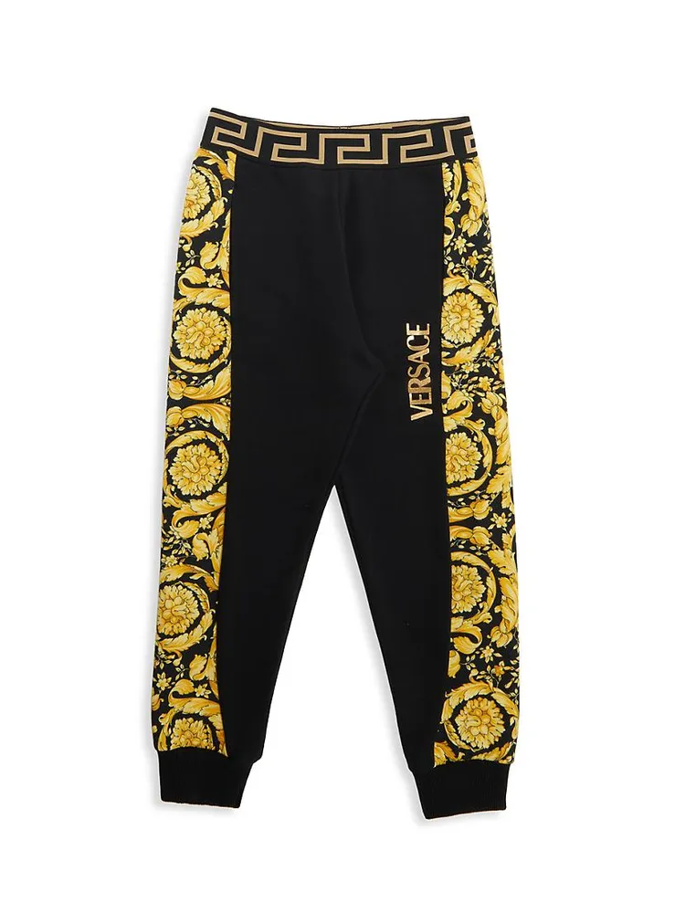 Little Kid's & Barocco Cotton Sweatpants