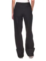 Slouch Trousers With Cuff