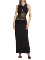 Semblance Twist-Front Gown