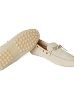 Lp Dots Roadster Walk Suede Loafers