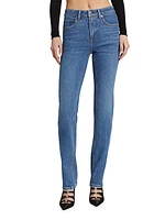 High-Rise Stretch Skinny Jeans