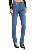 High-Rise Stretch Skinny Jeans