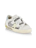 Baby Girl's, Little Girl's & Old School Glitter Sneakers