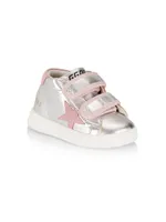 Baby Girl's, Little Girl's & June Suede Star Sneakers