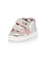 Baby Girl's, Little Girl's & June Suede Star Sneakers