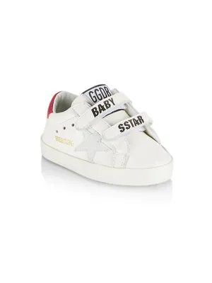 Baby Girl's School Suede Star Sneakers