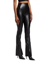 Spat Flared Faux Leather Leggings