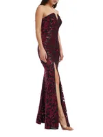 Fernanda Sequin Mermaid Gown