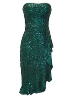 Alexis Sequin Midi Dress