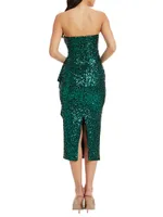 Alexis Sequin Midi Dress