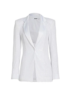 Water Sequin Blazer