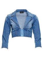 Maxine Denim Top