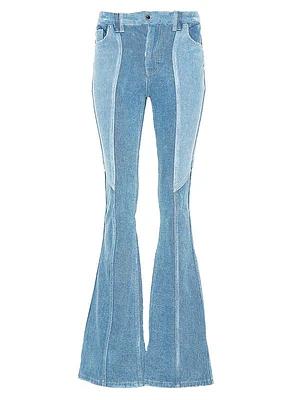 Rafael Patchwork Denim Jeans