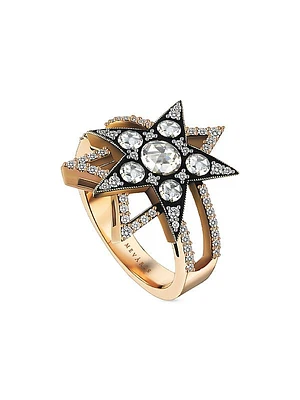 Fatima's Charm Sirius 18K Rose Gold & 0.76 TCW Diamond Ring