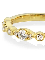 Regal 18K Yellow Gold & 0.42-0.47 TCW Diamond Ring