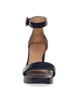 Carla Leather Platform Sandals