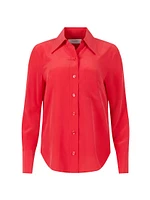 Quinne Silk Buttoned Shirt