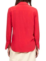 Quinne Silk Buttoned Shirt