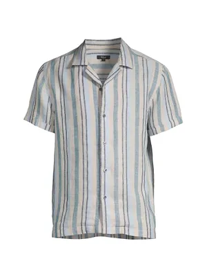 Amalfi Striped Short-Sleeve Shirt