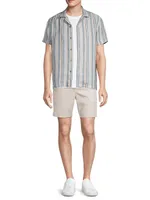 Amalfi Striped Short-Sleeve Shirt