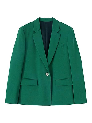 Bianca Wool-Stretch Blazer