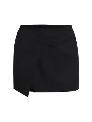 Cloe Wrap Miniskirt