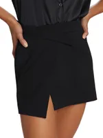 Cloe Wrap Miniskirt