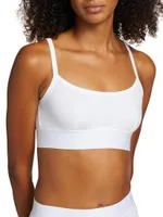 Logo Band Sports Bra