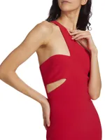 Mckay One-Shoulder Body-Con Minidress