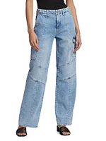 Brooklyn High-Rise Utility Jeans