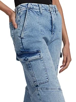 Brooklyn High-Rise Utility Jeans