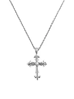 Fleury Cross Pendant Necklace