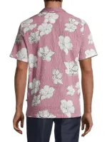 Coving Floral Seersucker Shirt