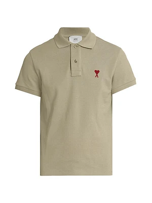 Logo-Embroidered Cotton Polo Shirt