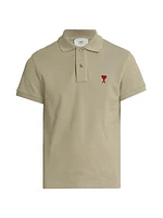 Logo-Embroidered Cotton Polo Shirt