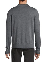 Merino Long-Sleeve Polo Shirt