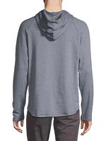 Cotton & Cashmere-Blend Pullover Hoodie