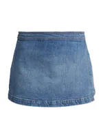 Lakelyn Denim Miniskort