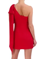 Bow Shoulder Minidress