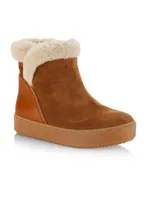 Juliet Shearling-Trimmed Boots