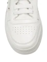 Vernice Downtown Leather Low-Top Sneakers