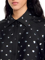 Stud Embellished Shirt