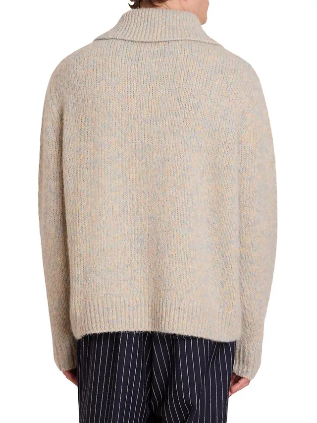 Banana Republic Mona Oversized Wool-Cotton Sweater