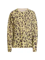 Morane Leopard-Print Sweater
