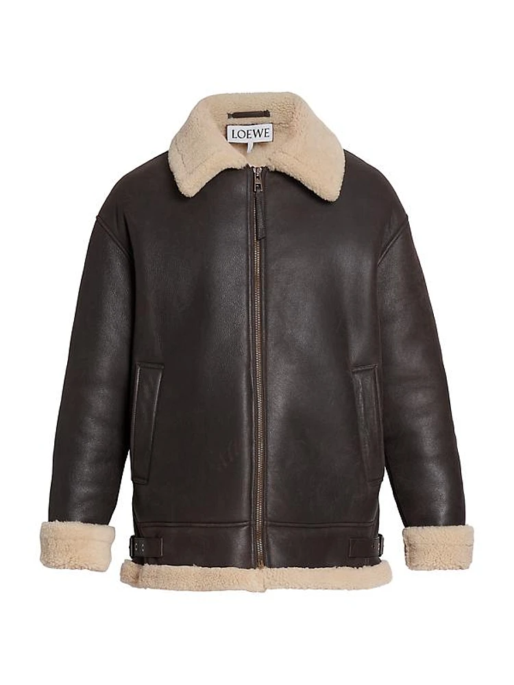 Shearling Aviator Jacket