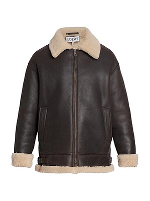 Shearling Aviator Jacket