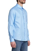 Anagram Pocket Poplin Shirt