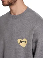 Heart Logo Sweater